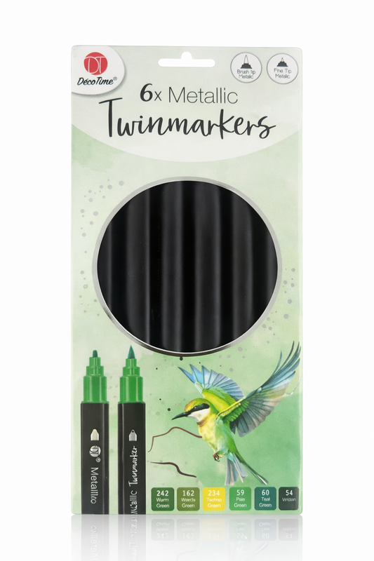 Metallic Twinmarkers - DecoTime