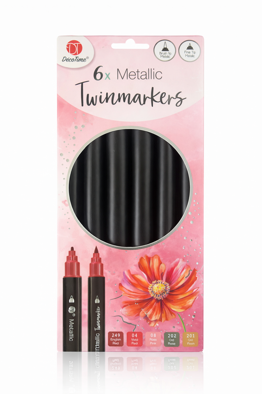 Metallic Twinmarkers - DecoTime