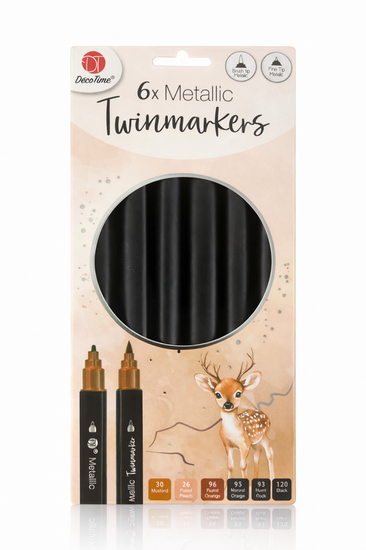 Metallic Twinmarkers - DecoTime