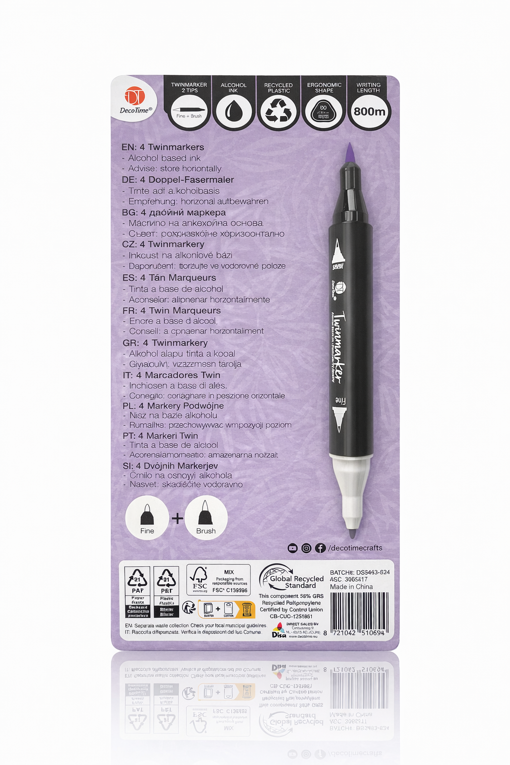 Alcohol markers - Decotime