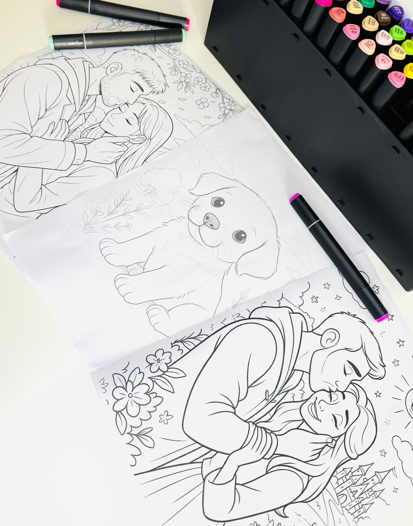 Gepersonaliseerde Kleurplaat