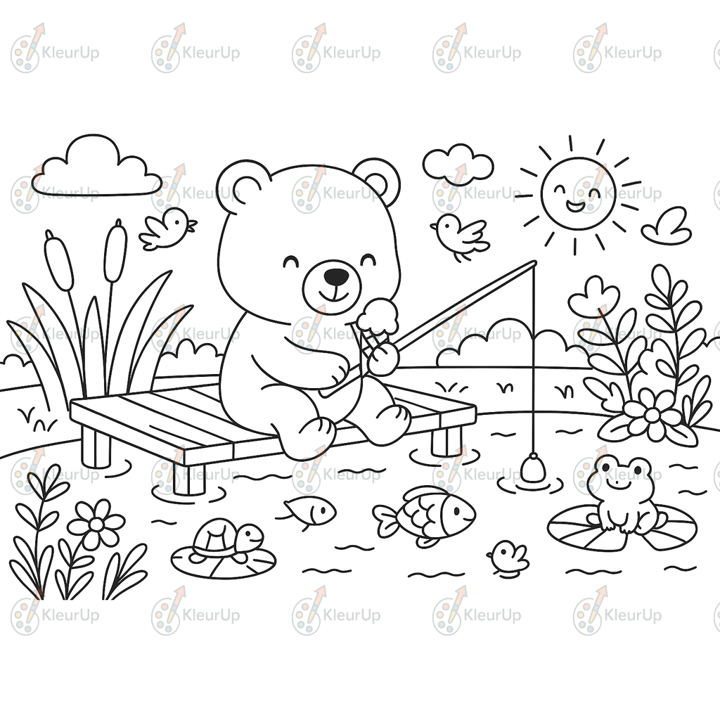 Cozy kleurplaten (10 stuks)