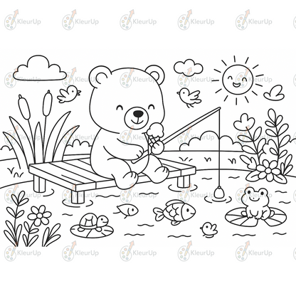 Cozy kleurplaten (10 stuks)