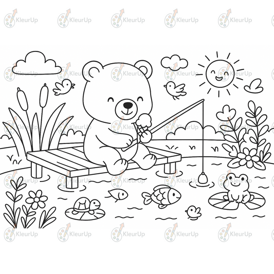 Cozy kleurplaten (10 stuks)