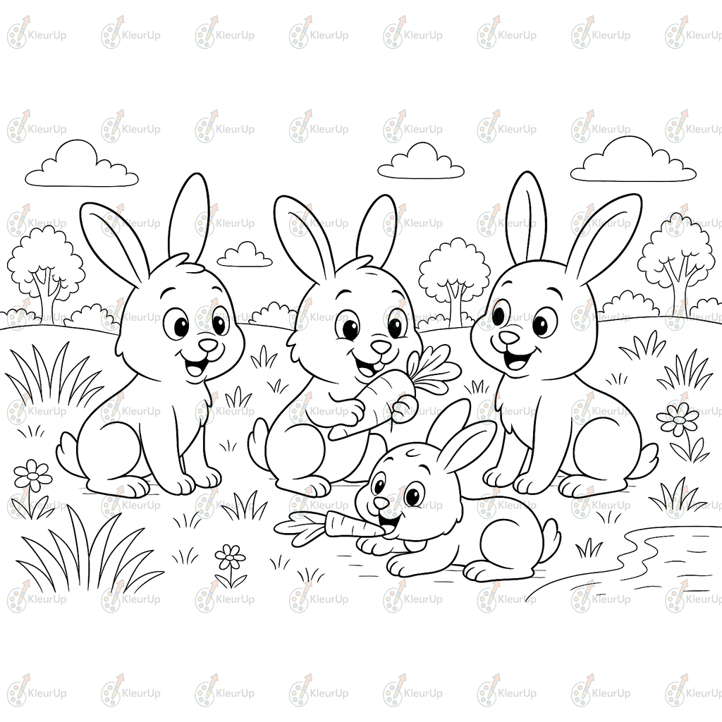 Dieren Kleurplaten (20 stuks)