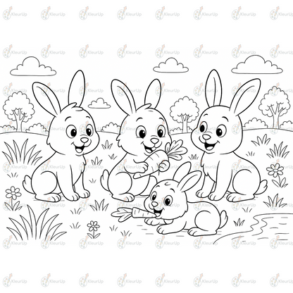 Dieren Kleurplaten (20 stuks)